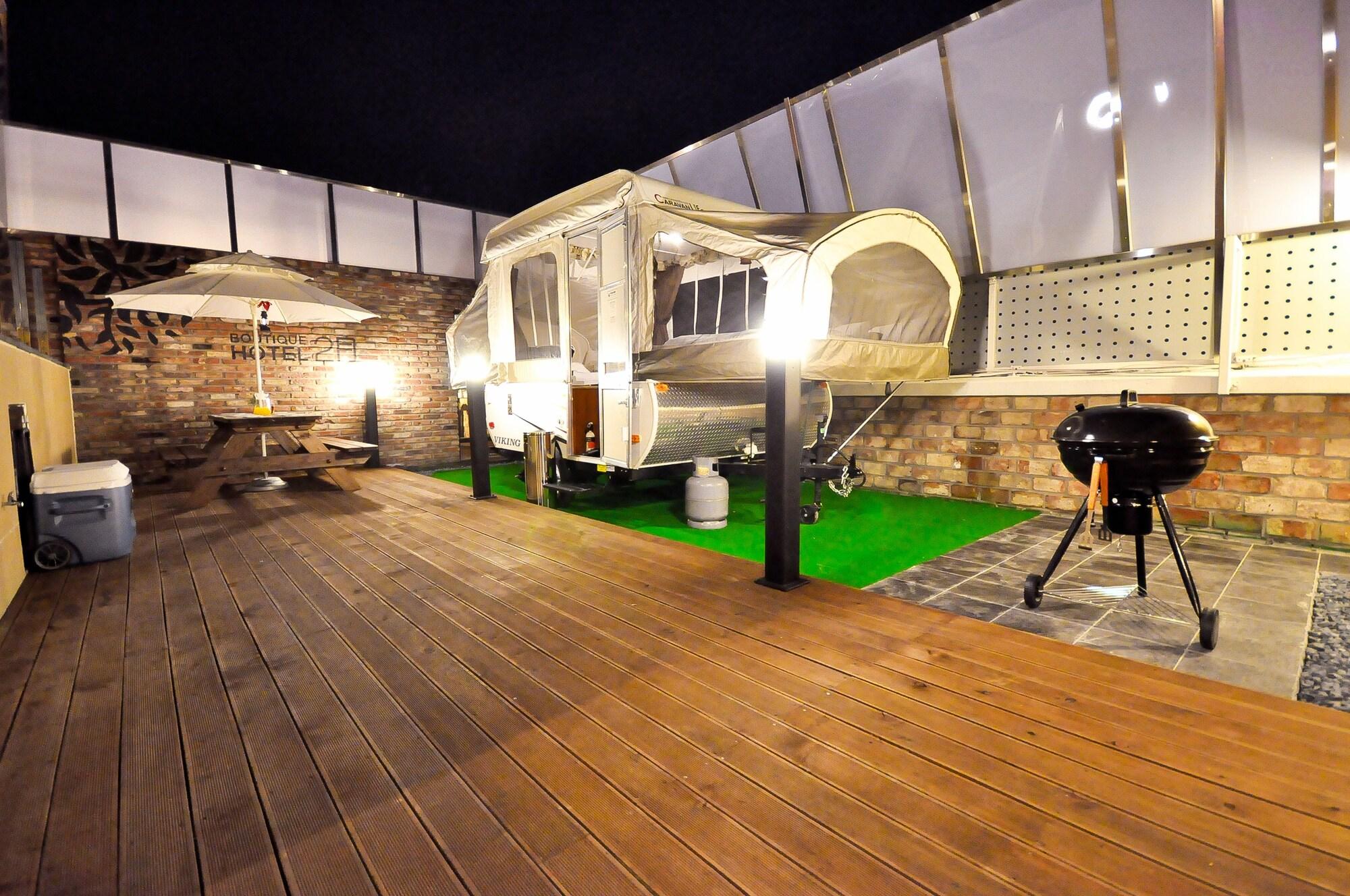 February Hotel Apsan Daegu Exterior photo